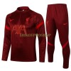 Liverpool Sweatshirts Anzüge Suit Quarter-zip 2022-23 Rote Für Kinder